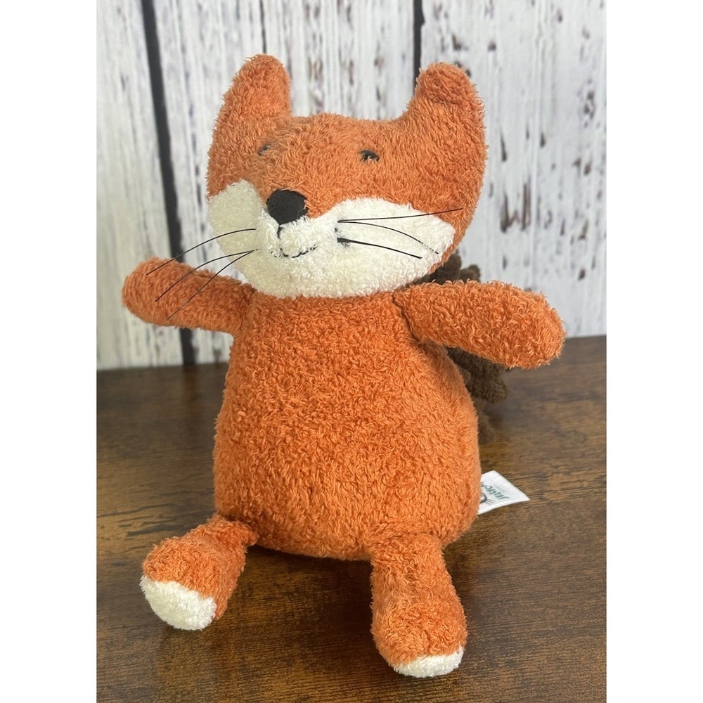 Jellycat‎ Noodle Fox Cub Plush Retired 6''       Soft Cute Cozy Animal